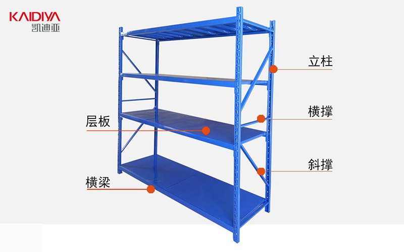 轻型仓库货架安装步骤