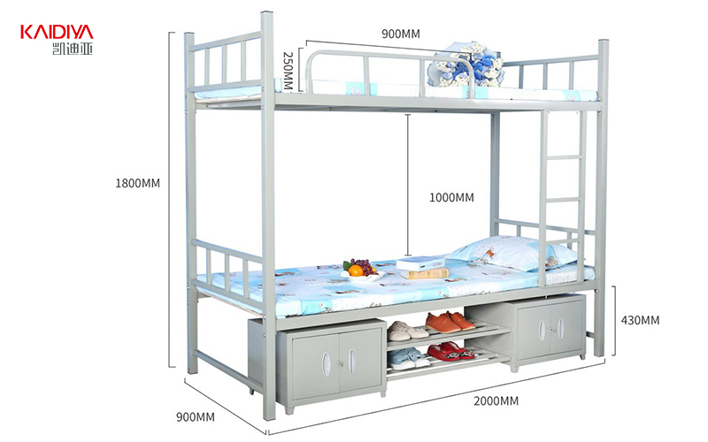 一般宿舍上下铺床尺寸